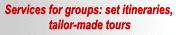 Group tours
