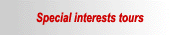 Special interests tours
